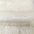 White Tip Artificial Faux Fur Imitation Fox Hair Fake Fur